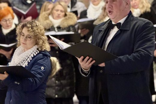 Koncert kolęd kameralnego Chóru Uniwersytetu w Białymstoku, 19.01.2025 r.