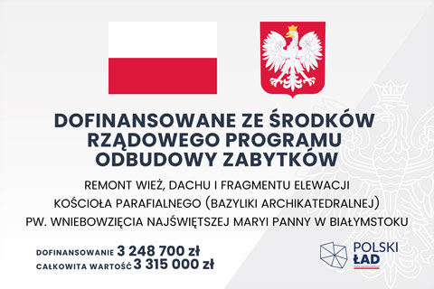 Dofinansowanie ze środków rządowego programu odbudowy zabytków